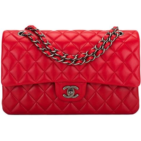 red chanel quilted bag|pre owned chanel bag.